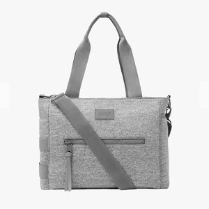 Dagne Dover Wade Diaper Neoprene Tote Bag in Heather Gray